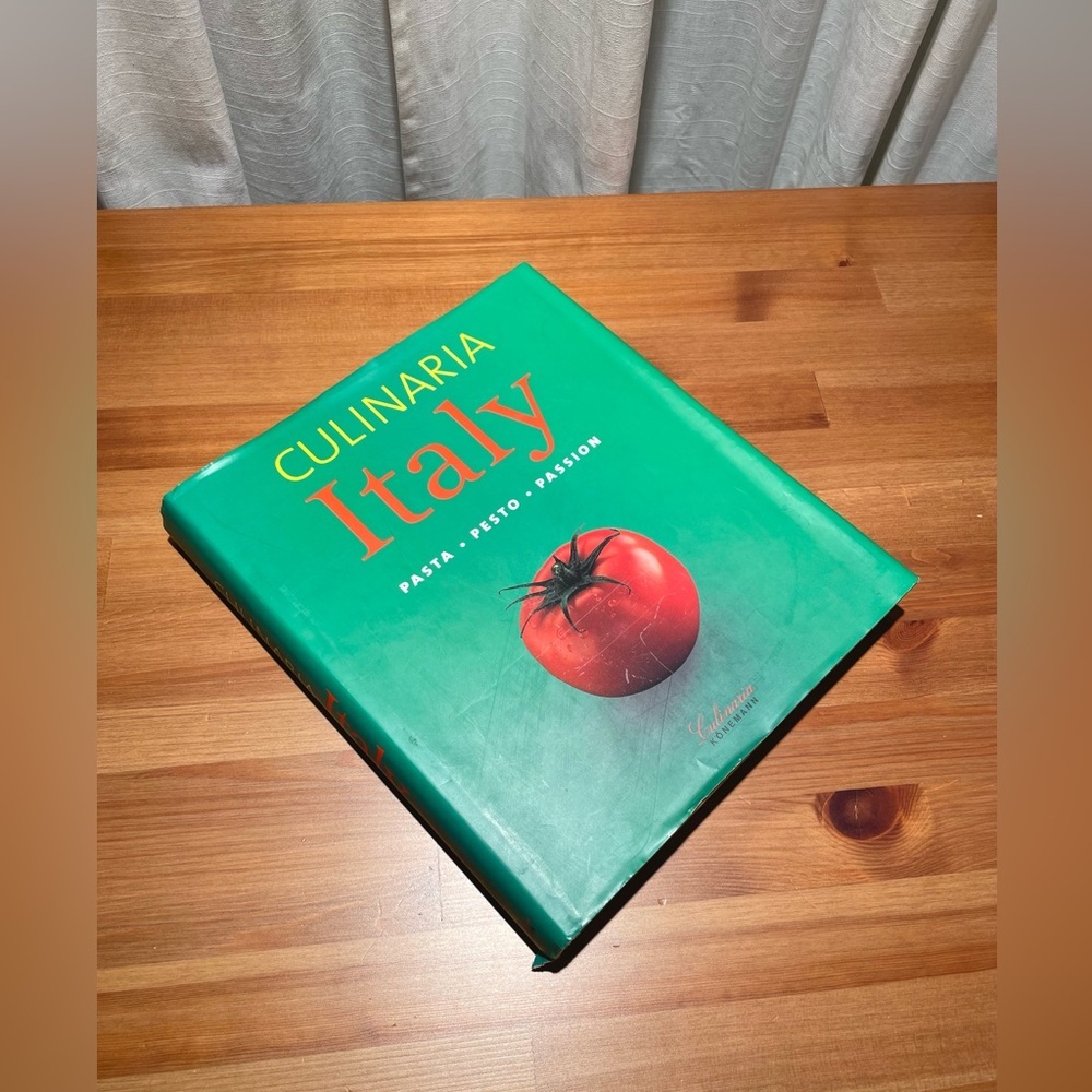 Culinaria Italy Pasta Pesto Passion by Claudia Piras (2007) Hardback Book Tomato